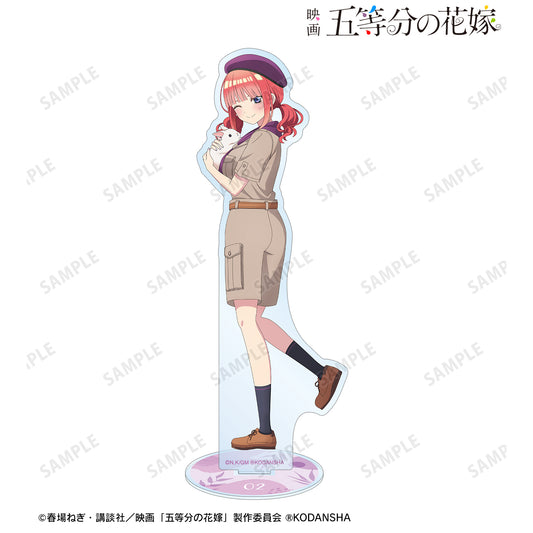 電影 《五等分的新娘》_東武動物園聯名 描繪下來的插圖 中野二乃 野生動物園風格版 大號亞克力立牌