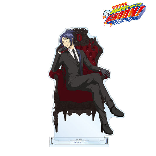《家庭教師HITMAN REBORN!》_全新繪製插圖 十年後的六道 骸 王座版 特大亞克力立牌