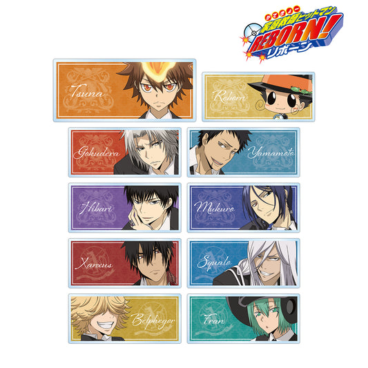 《家庭教師HITMAN REBORN!》_繪製描繪王座版 交易亞克力姓名牌單位/盒