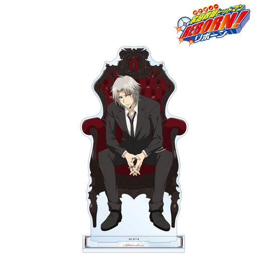 《家庭教師HITMAN REBORN!》_全新繪製插圖 監獄寺 隼人10年後  王座版 特大亞克力支架