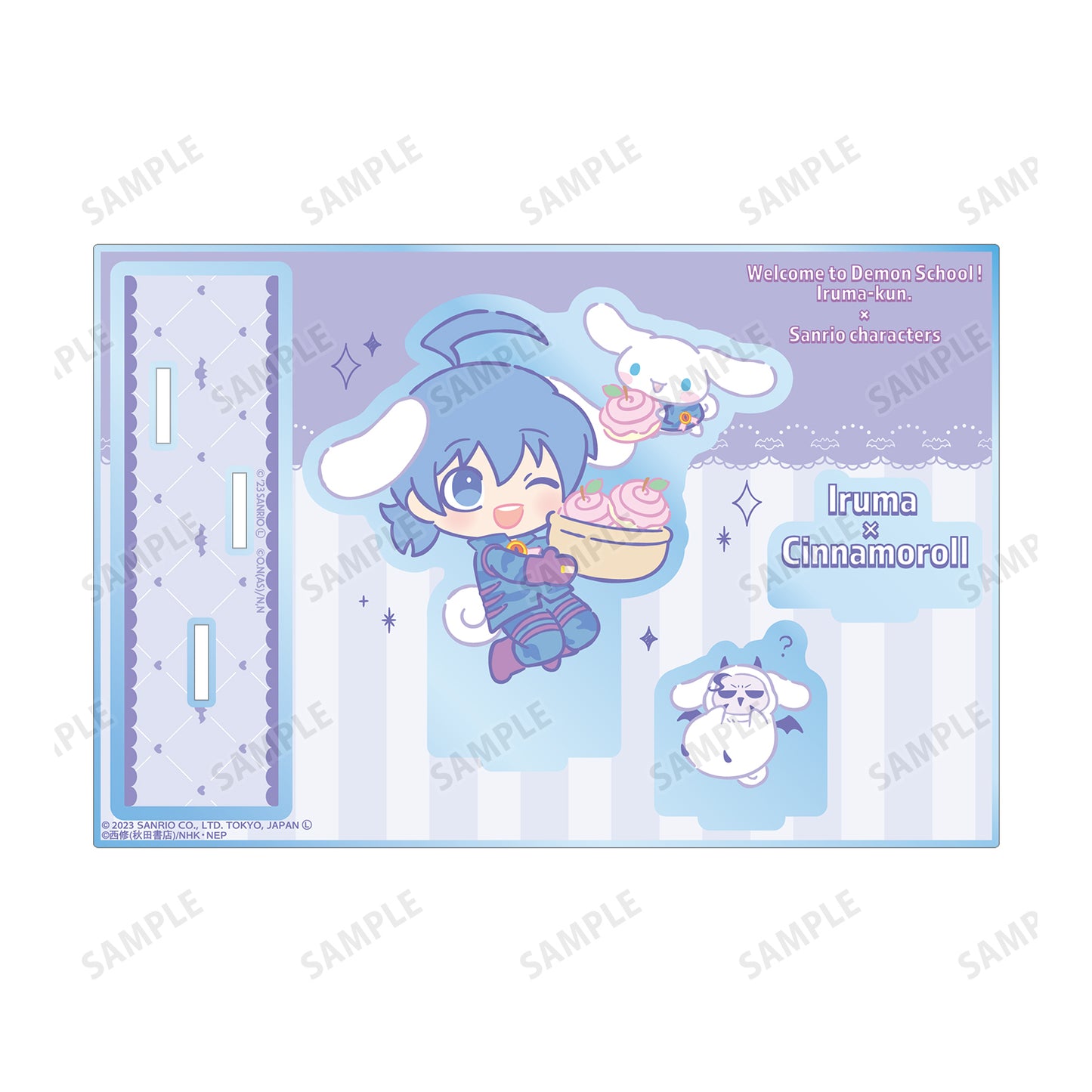 《入間同學入魔了！》×《三麗歐》_鈴木入間 × 肉桂卷 珍珠配件大亞克力支架