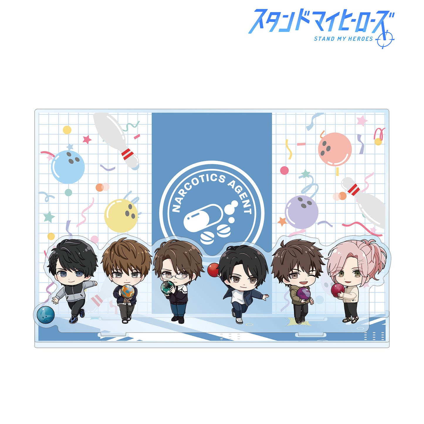 《募戀英雄》 迷你角色 亞克力景觀模型 瑪特利