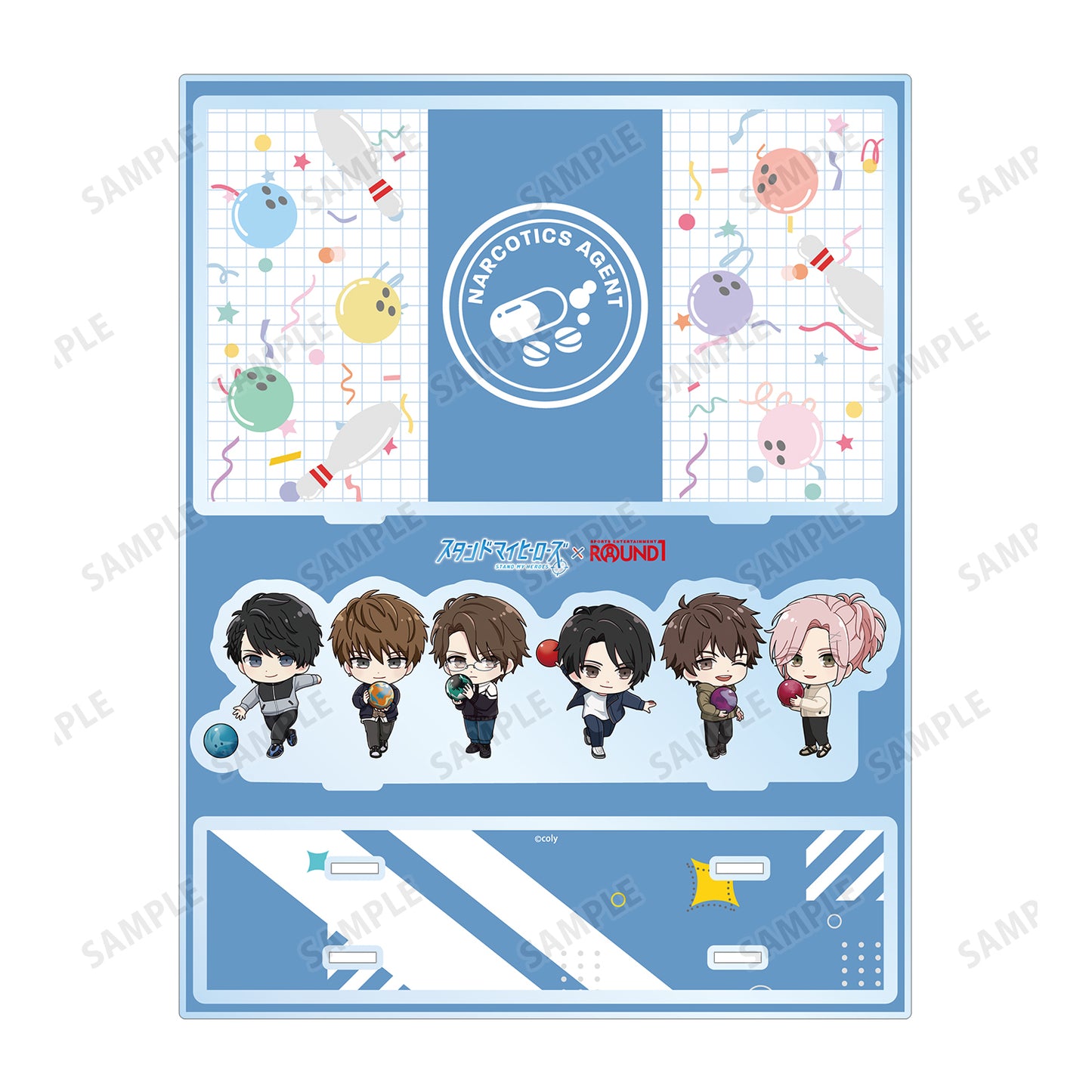 《募戀英雄》 迷你角色 亞克力景觀模型 瑪特利