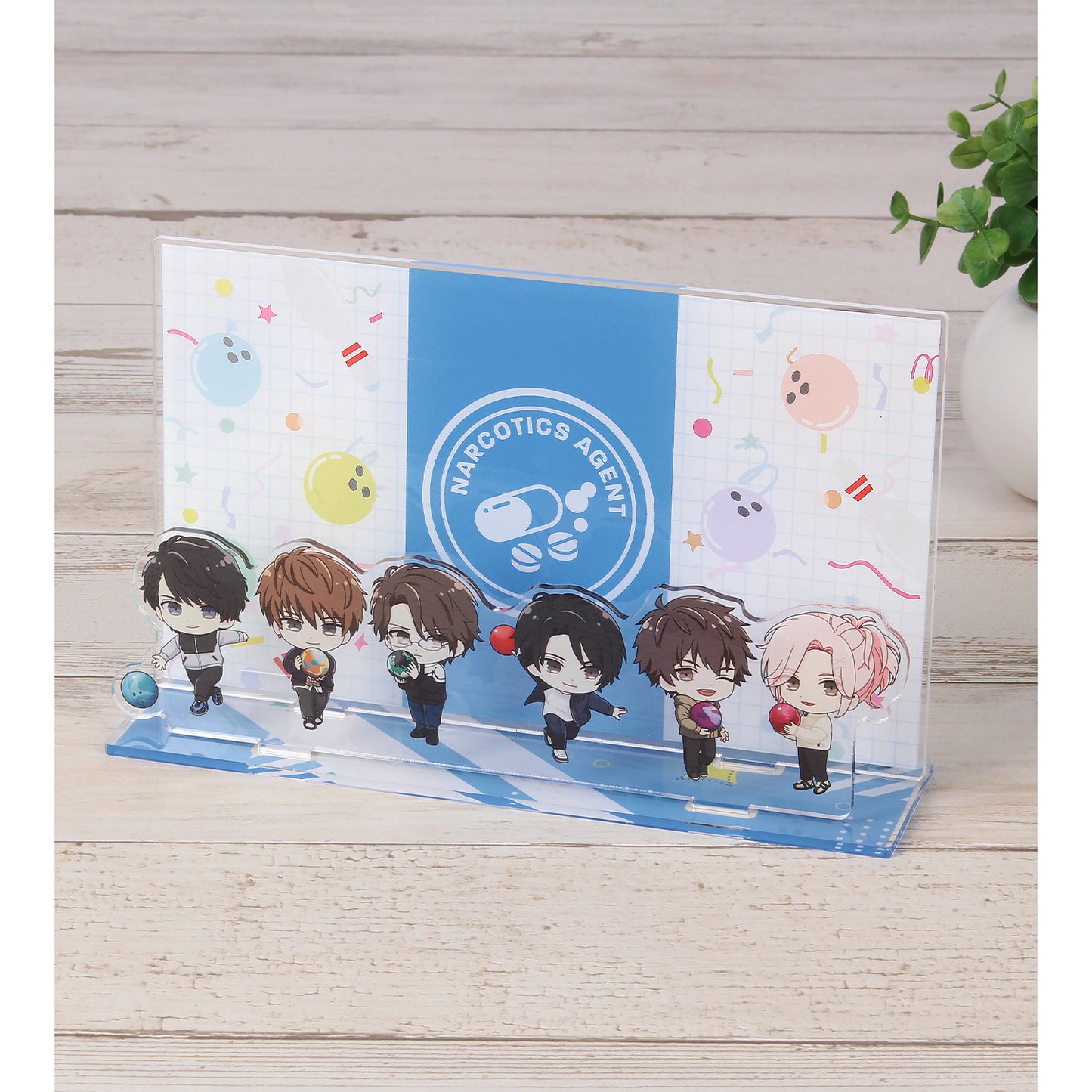 《募戀英雄》 迷你角色 亞克力景觀模型 瑪特利