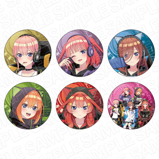 《五等分的新娘》∽徽章盲盒 GAMER風格