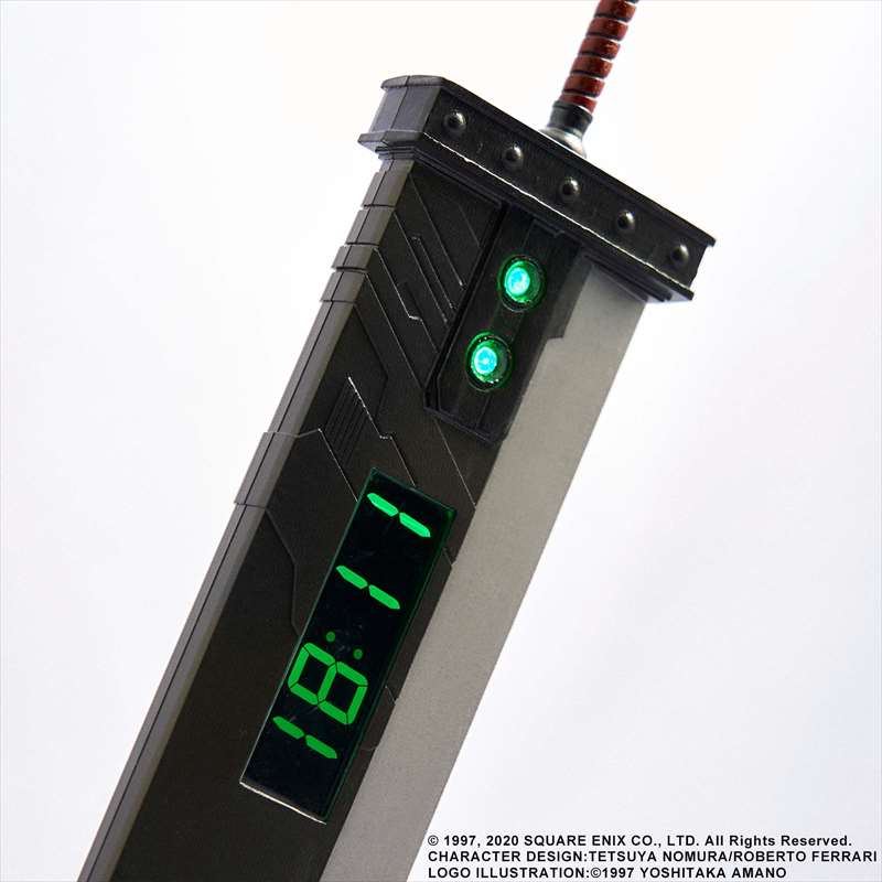 【再】最終幻想VII 重製版_數字時鐘 <巨劍>