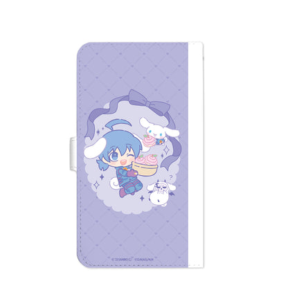 《入間同學入魔了！》×《三麗歐》_(適用機型/L尺寸)_鈴木入間 × 肉桂卷 手帳式手機殼