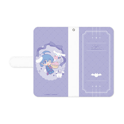 《入間同學入魔了！》×《三麗歐》_(適用機型/L尺寸)_鈴木入間 × 肉桂卷 手帳式手機殼