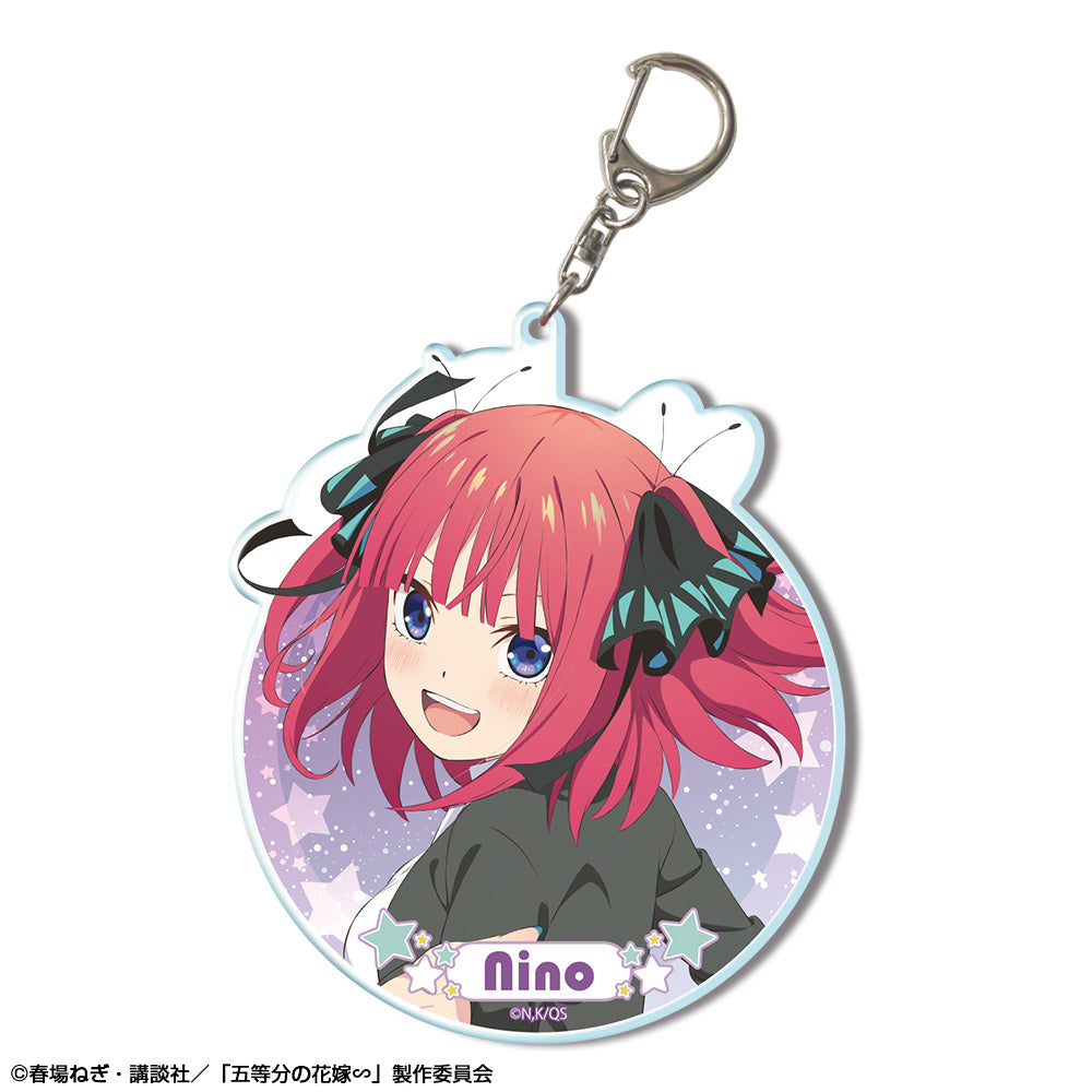 《五等分的新娘》∽_大號亞克力鑰匙扣 設計02(中野二乃/A)
