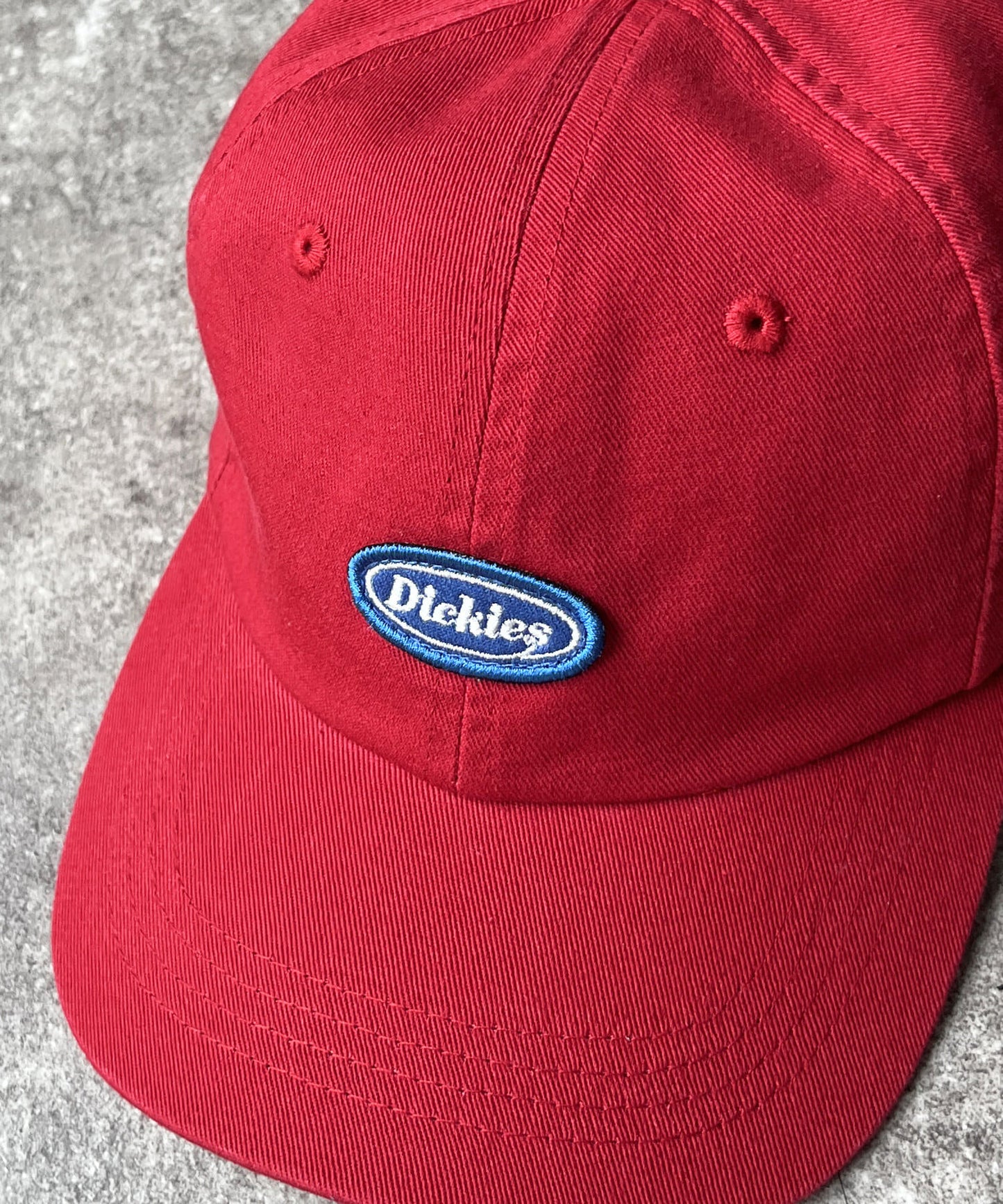 【Dickies】徽章棒球帽