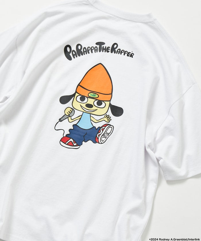 PaRappa the Rapper 帕拉帕拉帕 聯名 舒適版 後背印花 圓領T恤