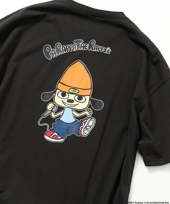 PaRappa the Rapper 帕拉帕拉帕 聯名 舒適版 後背印花 圓領T恤