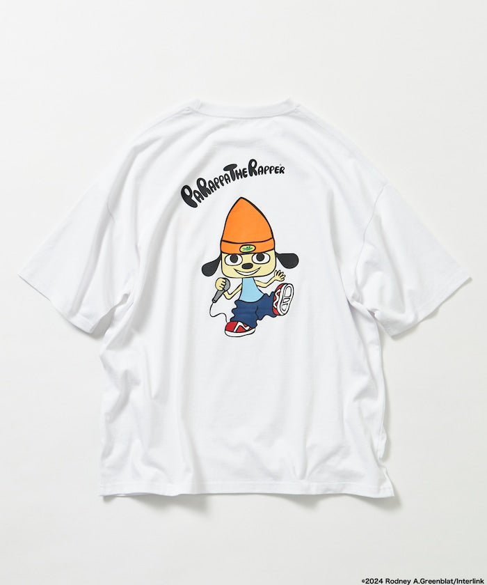 PaRappa the Rapper 帕拉帕拉帕 聯名 舒適版 後背印花 圓領T恤