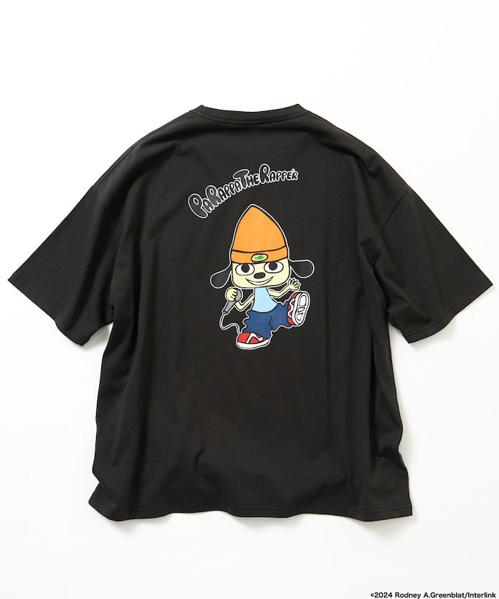 PaRappa the Rapper 帕拉帕拉帕 聯名 舒適版 後背印花 圓領T恤