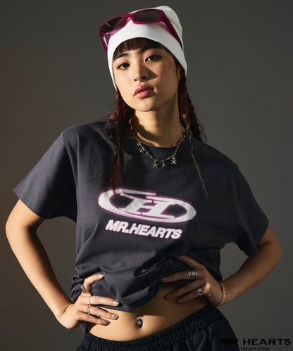 FRONT OVAL LOGO CREW NECK TEE 【限定展開】