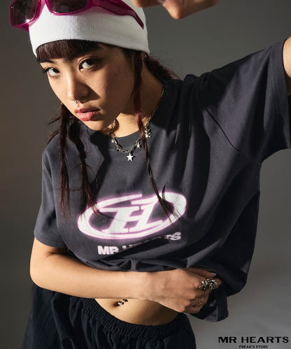 FRONT OVAL LOGO CREW NECK TEE 【限定展開】