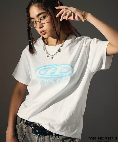 FRONT OVAL LOGO CREW NECK TEE 【限定展開】