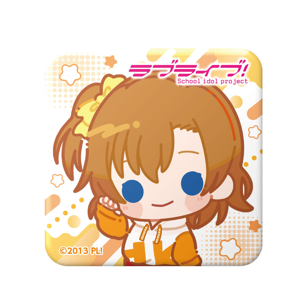 ```Love Live!交易迷你角色方形罐徽章【整箱/9個裝】【全套箱】```
