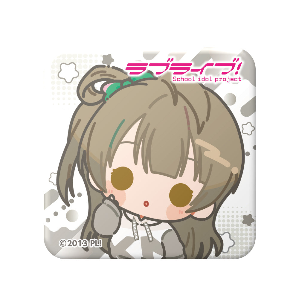 ```Love Live!交易迷你角色方形罐徽章【整箱/9個裝】【全套箱】```