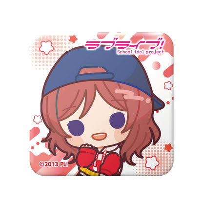 ```Love Live!交易迷你角色方形罐徽章【整箱/9個裝】【全套箱】```