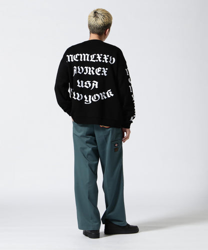 【Dickies×AVIREX】雙膝中壓工裝褲/DOUBLE KNEE WORK PANT