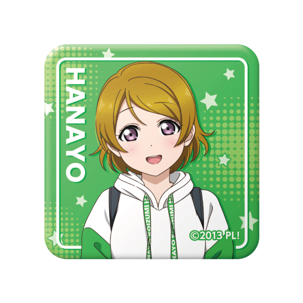 ```Love Live! 角色交易描繪方形罐徽章【整箱/9個裝】【全套整箱】```