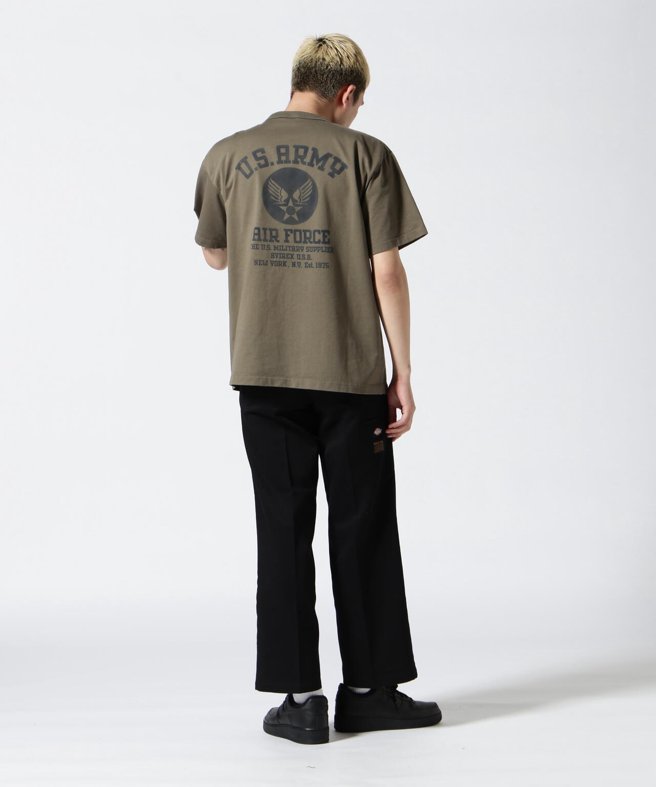 【Dickies×AVIREX】雙膝中壓工裝褲/DOUBLE KNEE WORK PANT