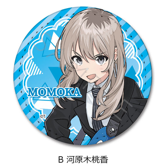 《哭泣少女樂隊》_皮質徽章(圓形) B 河原木桃香