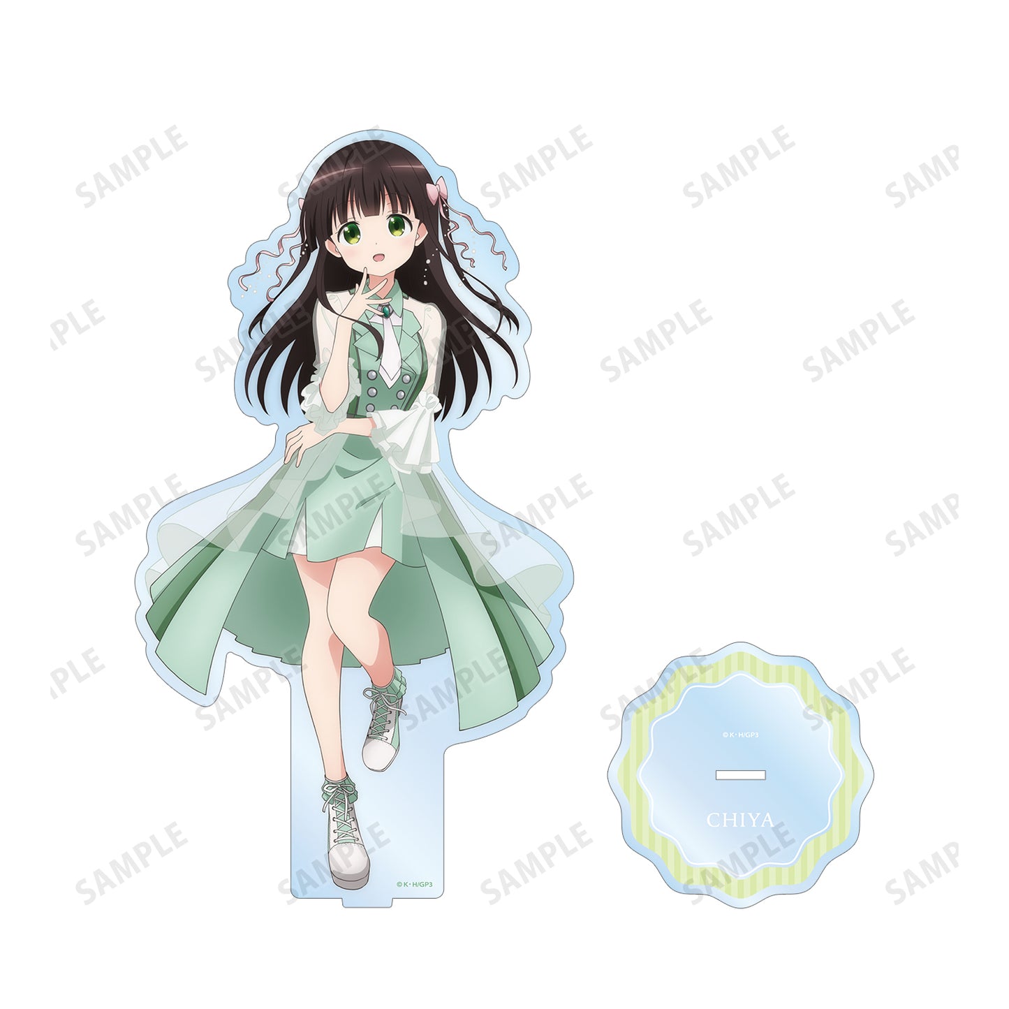 ご註文はうさぎですか？ BLOOM_描き下ろし 千夜 偶像制服ver. 特大亞克力支架