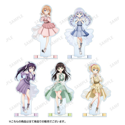 ご註文はうさぎですか？ BLOOM_描き下ろし 千夜 アイドル制服ver. BIGアクリルスタンド 結果：《請問您今天點了兔子嗎？BLOOM_描繪的 千夜 偶像制服版 大號亞克力立牌》