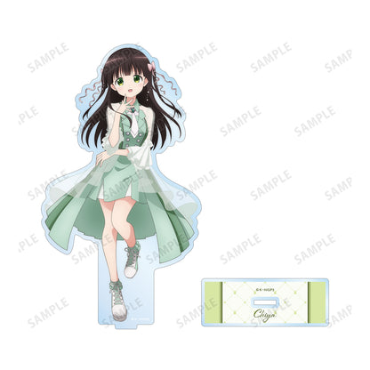 ご註文はうさぎですか？ BLOOM_描き下ろし 千夜 アイドル制服ver. BIGアクリルスタンド 結果：《請問您今天點了兔子嗎？BLOOM_描繪的 千夜 偶像制服版 大號亞克力立牌》