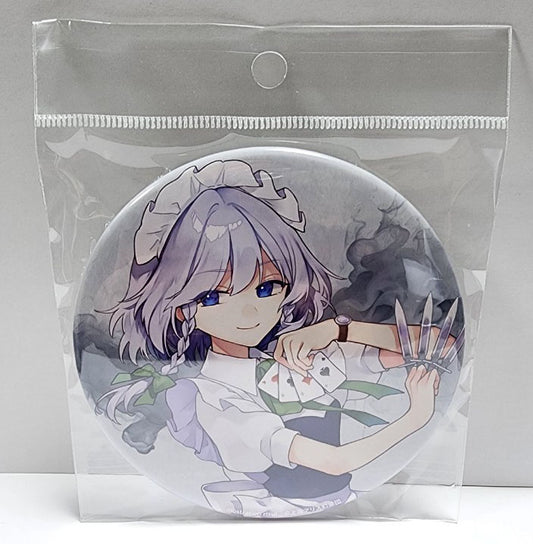 《東方Project》- 十六夜咲夜 立水 缶徽章