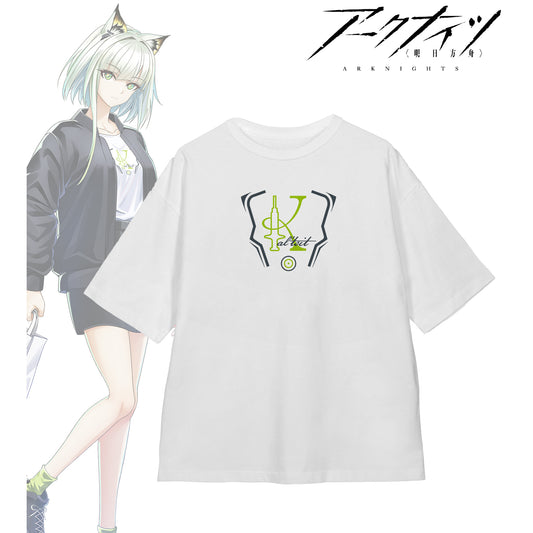《明日方舟》_(尺碼/L)_描繪版 商店版 凱爾西 著用寬鬆T恤 男女同款