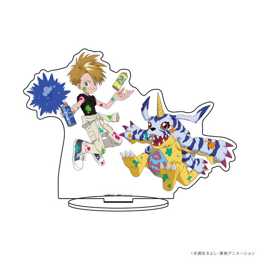 《數碼寶貝大冒險》_亞克力支架02/石田大和＆可樂獸 25週年版(全新繪製插圖)