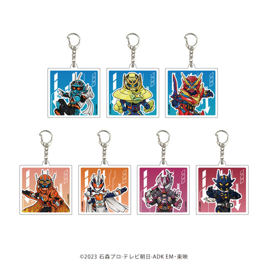 仮面ライダーガッチャード_亞克力鑰匙扣01/BOX(全7種)(圖形藝術插圖)【全套BOX】
