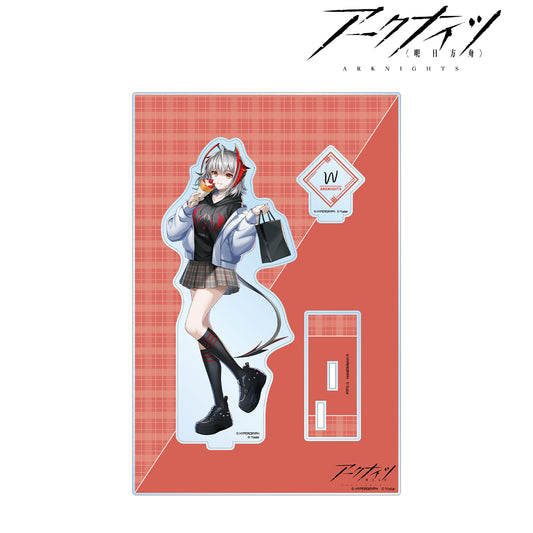 《明日方舟》描繪插圖 W 購物版 帶零件的大亞克力立牌