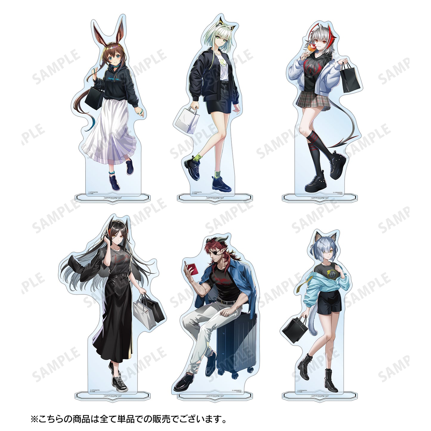 《明日方舟》描繪插圖 阿米婭 購物版 特大亞克力立牌