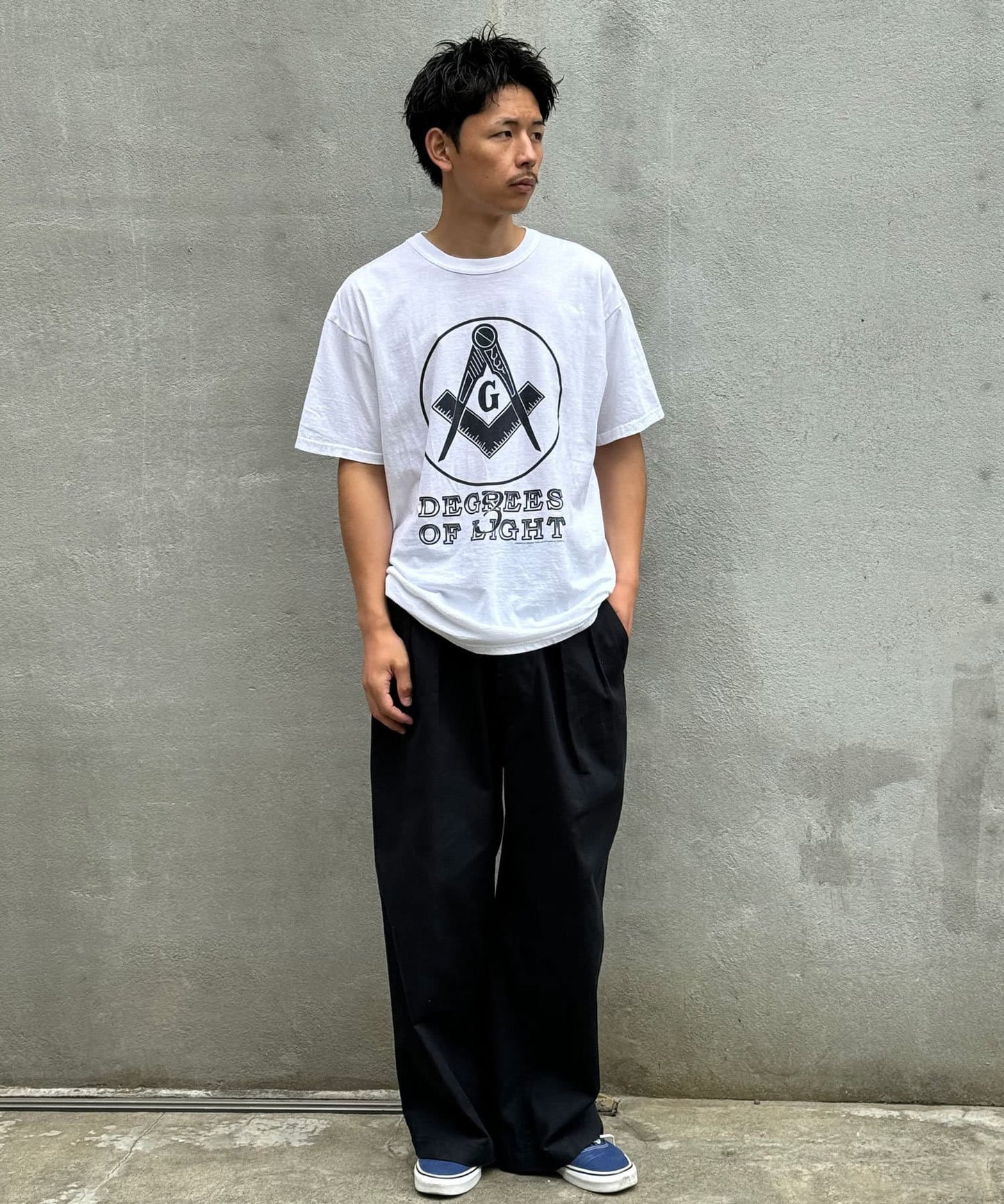 【THRIFTY LOOK/節儉風格】DEGREES SOFFE 軍裝T恤