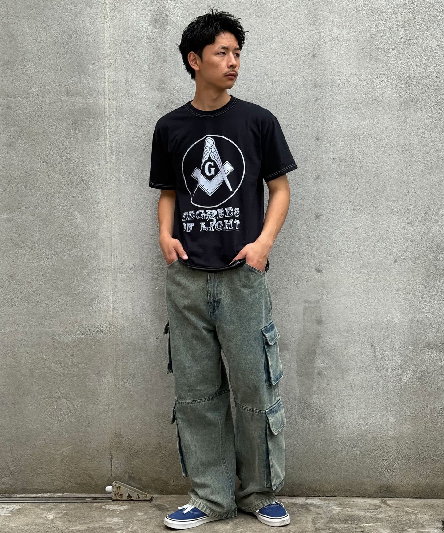 【THRIFTY LOOK/節儉風格】DEGREES SOFFE 軍裝T恤