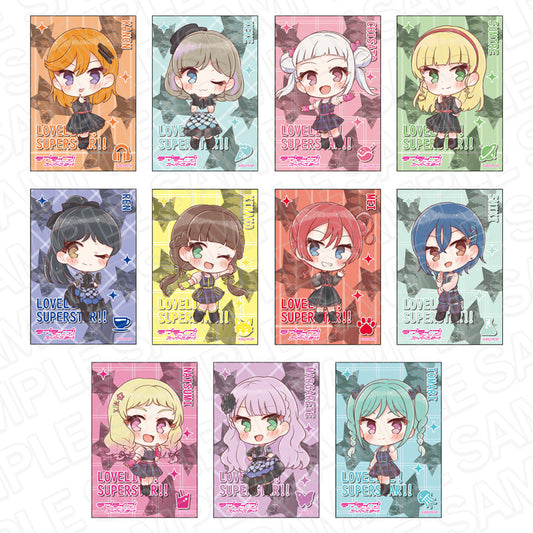 ```ラブライブ!スーパースター!!_方形徽章 單位 變形 vol.1【整箱／11個裝】【全套整箱】```