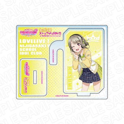 ```Love Live! 虹咲學園校園偶像同好會 2way 亞克力支架 中須霞 神奇 STAY TUNE! 版```