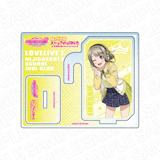 ```Love Live! 虹咲學園校園偶像同好會 2way 亞克力支架 中須霞 神奇 STAY TUNE! 版```