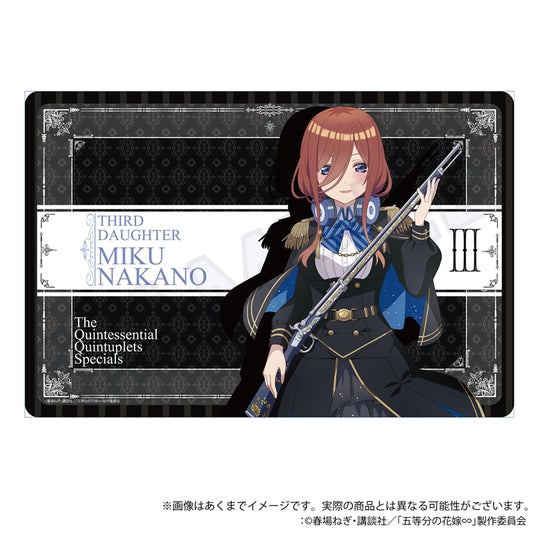 《五等分的新娘》∽_橡膠墊 軍事洛麗塔版 中野三玖