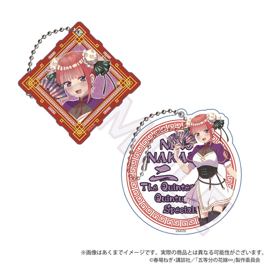 《五等分的新娘》∽_亞克力鑰匙扣套裝 中國風洛麗塔版 中野二乃