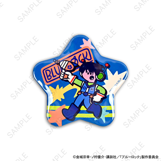 《藍色監獄》_水澤肥皂聯名 星形罐徽章潔 世一