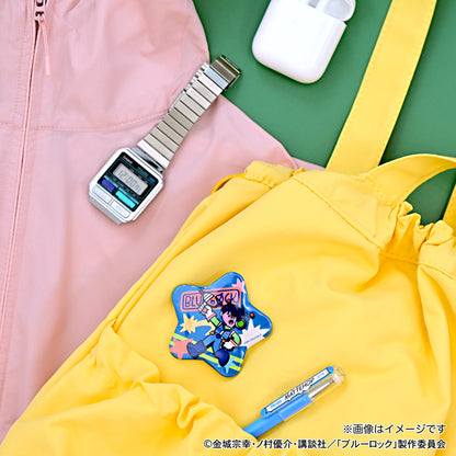 《藍色監獄》_水澤肥皂聯名 星形罐徽章潔 世一
