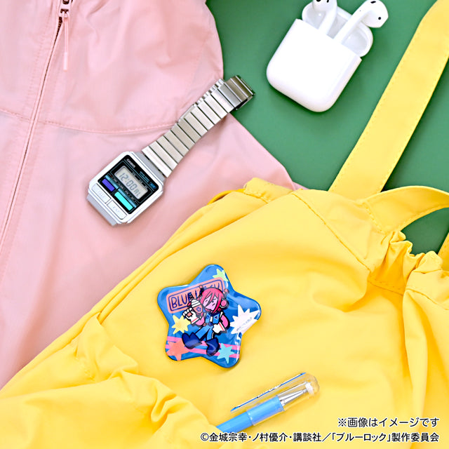 《藍色監獄》_水澤肥皂聯名 星形罐徽章千切 豹馬