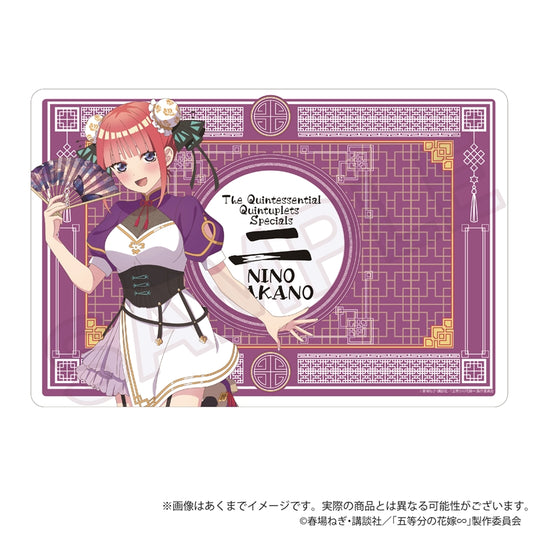 《五等分的新娘》∽_橡膠墊 中國風洛麗塔版 中野二乃