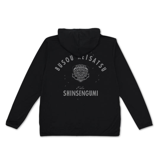 《銀魂》_L尺寸_真選組 薄款乾爽衛衣/黑色-