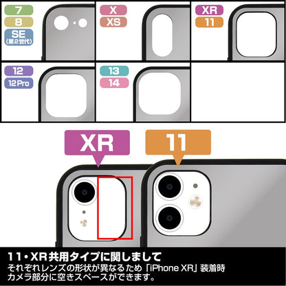 《銀魂》12・12Pro共用 定春&伊麗莎白 總花紋 強化玻璃iPhone手機殼